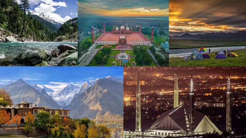 TOURIST DESTINATIONS IN PAKISTAN