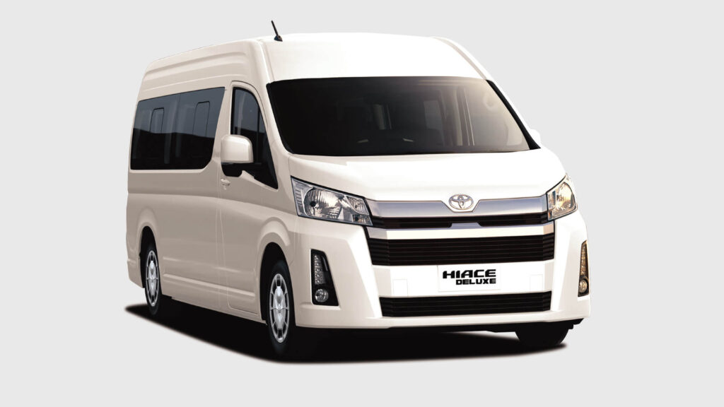 toyota hiace for rent in islamabad