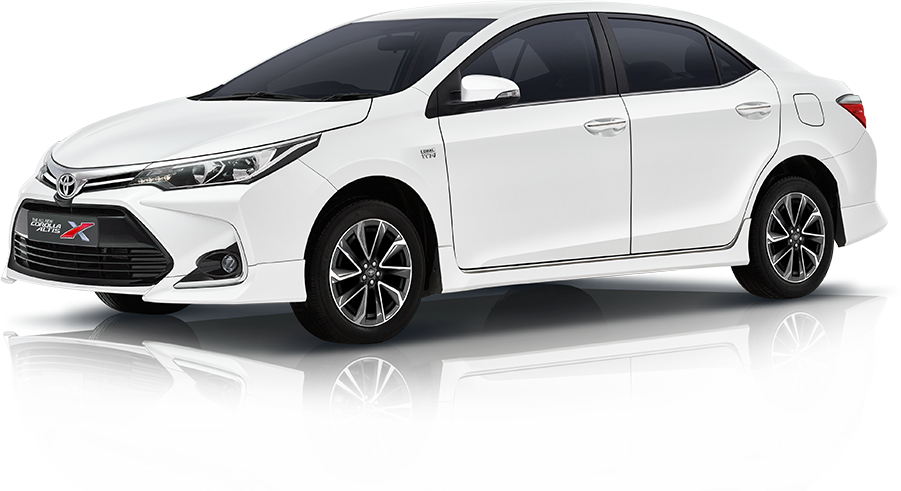 Image of a clean white corolla altas for rent in Islamabad from Micro Car Rental. Analysis